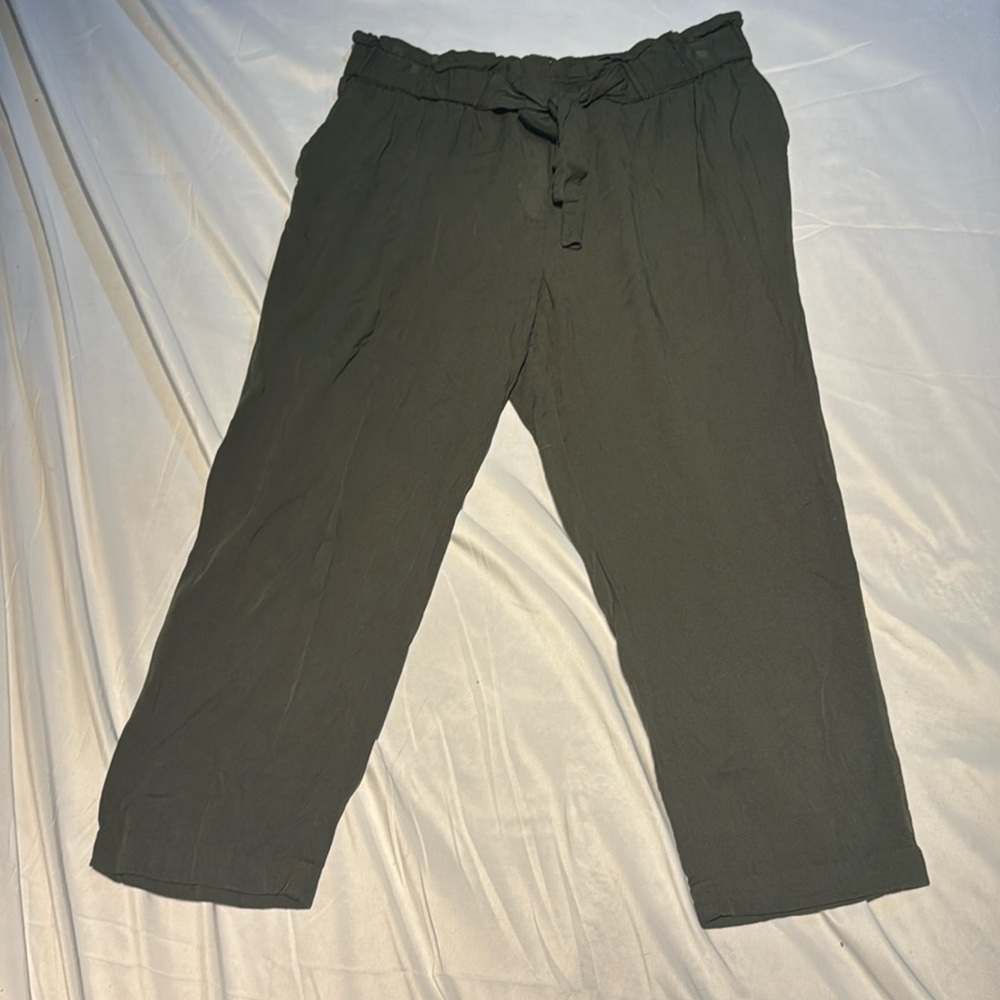 Joe B Paperbag loose fitting tapered pants - Size XL